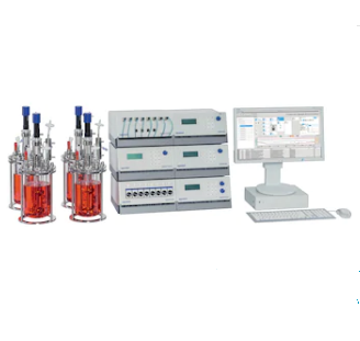 德國(guó)艾本德Eppendorf,DASGIP? Parallel Bioreactor System, 適用細(xì)胞培養(yǎng)，最大 50?sL/h 通氣, 12 罐體系統(tǒng)，臺(tái)式罐體